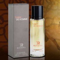 عطر ادکلن مینی 30 میل mini ROVENA THREE DE HOMME - روینا - رونا تری د هوم رایحه ادکلن هرمس تق هرمس-Hermes Terre d’Hermes عطری است تلخ.