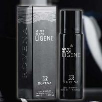 عطر ادکلن 30 میل mini Rovena mint black ligene (روینا - رونا مینت بلک لیجنسی ) رایحه ادکلن مونت بلانک لجند-Mont Blanc Legend