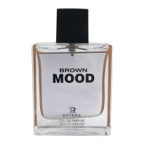 طر ادکلن Rovena Mood Brown - روینا - رونا مود برون رایحه ادکلن هی وود مردانه-قهوه ای-He Wood 