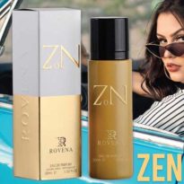عطر ادکلن مینی 30 میل mini Rovena Zon - روینا - رونا زون رایحه ادکلن شیسیدو زن زنانه- طلایی-Shiseido Zen