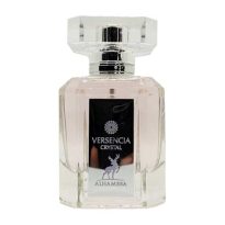 عطر ادکلن ALHAMBRA Versenica Crystal الهمبرا ورسنیکا کریستال رایحه ادکلن ورساچه صورتی-برایت کریستال-Versace Bright Crystal 