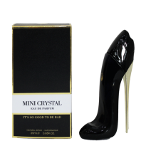 عطر ادکلن MINI CRYSTALCODE 1112 25ML مینی کریستال کد 1112 رایحه ادکلن گود گرل اصل-مشکی-Carolina Herrera Good Girl عطری است با رایحه گرم و کمی تلخ.