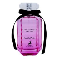 عطر ادکلن Alhambra Pink Shimmer Secret الحمبرا پینک شایمر ( صورتی) ویکتوریا سکرت بامب شل- Victoria Secret Bombshell عطری است خنک و شیرین.